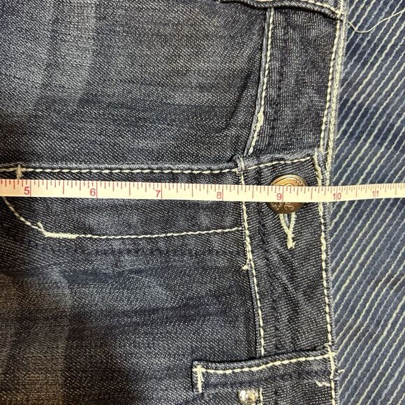 Earl Jean Jeans Women 10P Bootcut Embellished Pockets Rhinestone Bling Denim - Picture 8 of 9